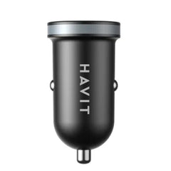 Carregador de Carro HAVIT CC2043 – Dual USB Fast Charge