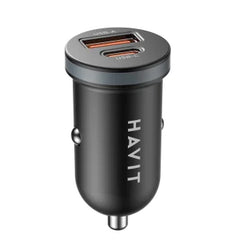 Carregador de Carro HAVIT CC2043 – Dual USB Fast Charge