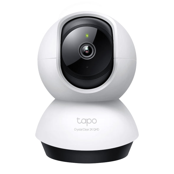 Câmara de Segurança Wi-Fi Inteligente 2K 4MP Pan/Tilt TP-Link Tapo C220 com Inteligência Artificial e Visão Noturna