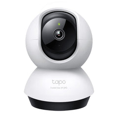 Câmara de Segurança Wi-Fi Inteligente 2K 4MP Pan/Tilt TP-Link Tapo C220 com Inteligência Artificial e Visão Noturna