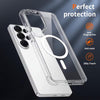 Capa Magnética Transparente MoobiFi para Samsung Galaxy S26 Ultra Proteção de Câmeras com Suporte MagSafe Qi2