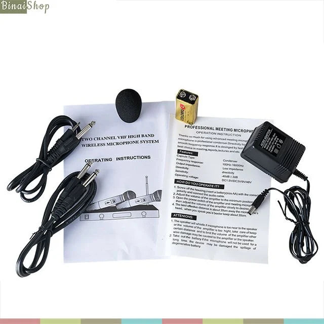 Sistema de Microfone de Conferência Sem Fio Solar Professional AK-168W