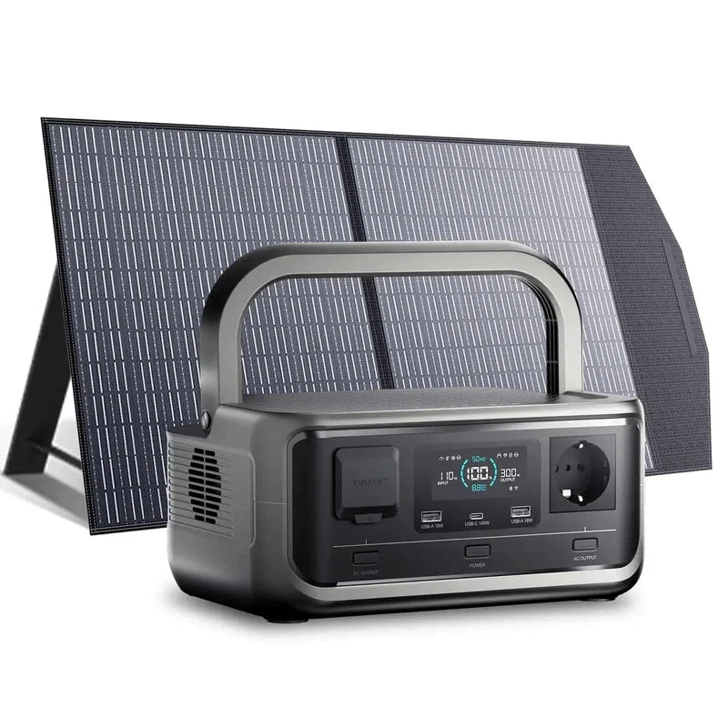 Estação de Energia Portátil ALLPOWERS P300 | 256Wh, 300W – Bateria LiFePO4 com Função UPS
