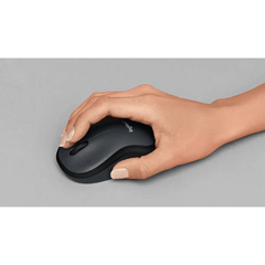 Mouse Logitech B220 Silent, Sem Fio, Preto