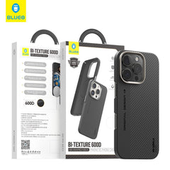 Capa Magnética Blueo Armor Bi-Texturizada em Fibra de Aramida para iPhone Série 16