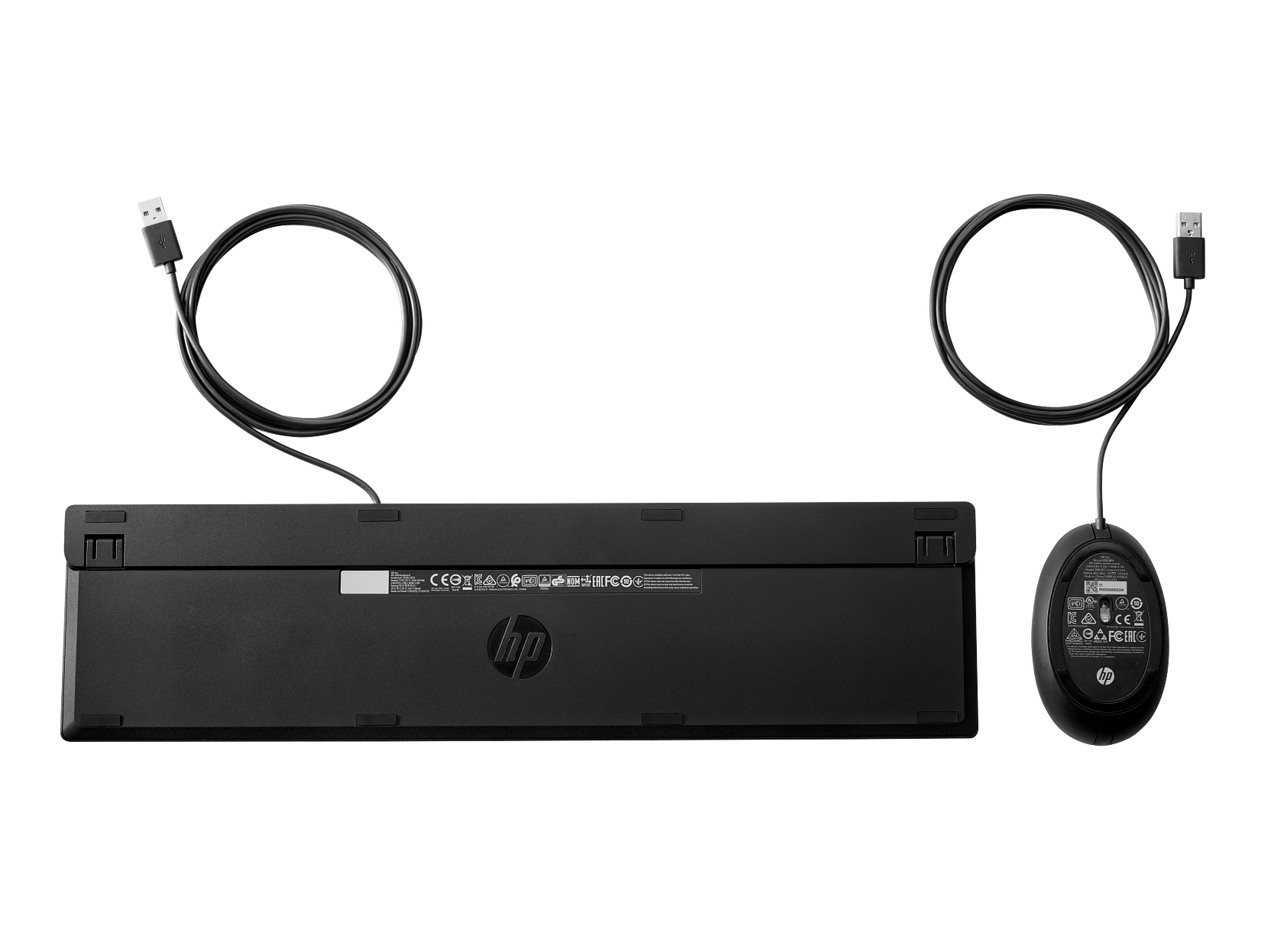 HP Wired Desktop 320MK – Teclado e Mouse com fio USB