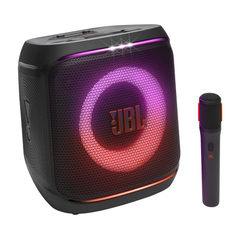 JBL PartyBox Encore 2 Mic – Coluna Portátil Bluetooth com 2 Microfones Sem Fios