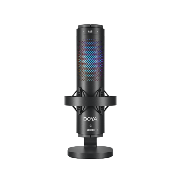 Microfone Condensador USB BOYA K9 Vibrant Lighting