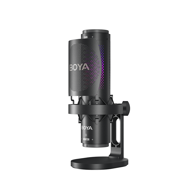 Microfone Condensador USB BOYA K9 Vibrant Lighting