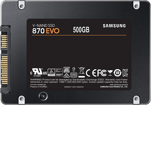SAMSUNG 870 EVO SATA SSD 500GB 2.5"