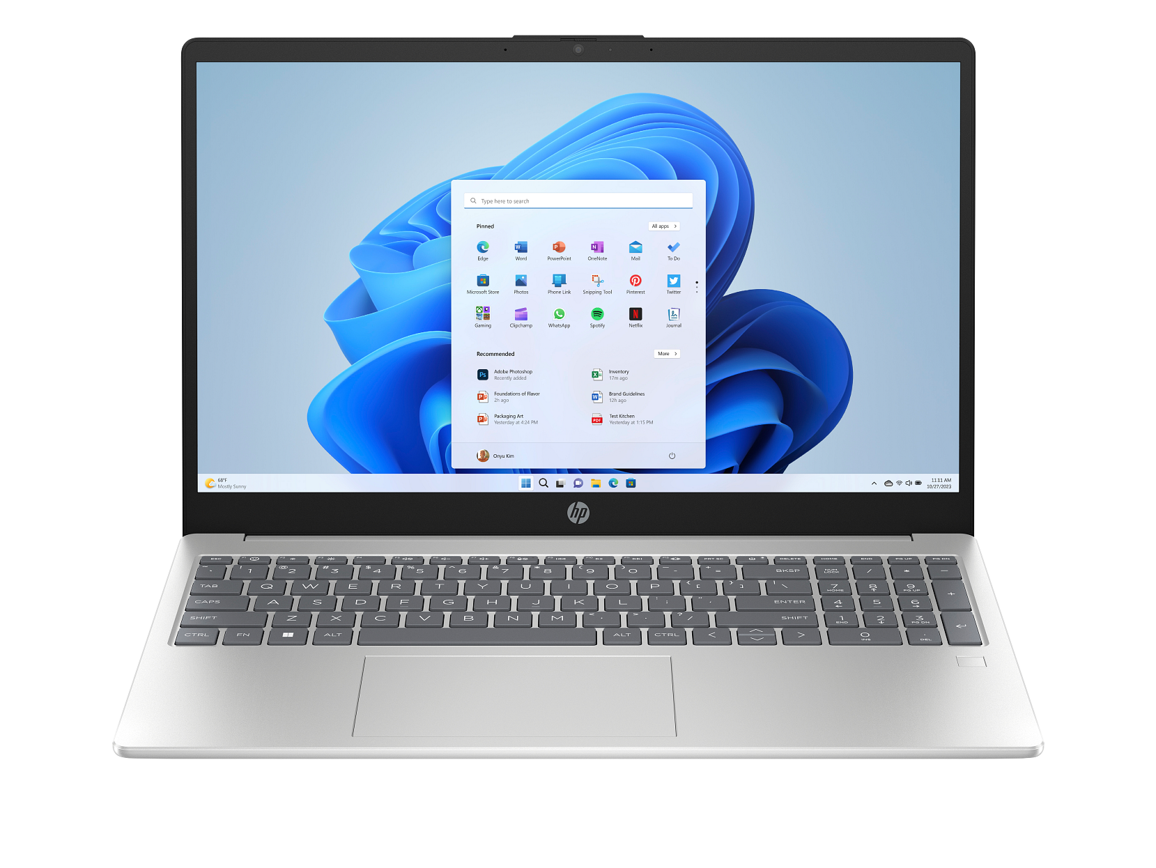 LAPTOP HP 15-fd0154wm | PRODUTIVIDADE E INTELIGÊNCIA ARTIFICIAL Grandes Destaques: Processador Intel® Core™ Ultra 5 | Ecrã IPS Touchscreen de 15.6" | Gráficos Intel® Arc™