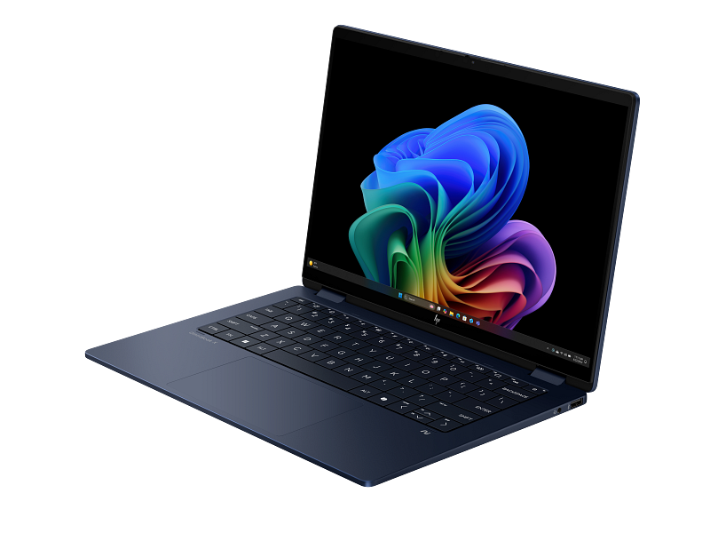 HP OMNIBOOK X FLIP 2-EM-1 (14-fm0013dx)Ecrã OLED 3K Touchscreen de 120Hz | Processador Intel® Core™ Ultra 5 | Áudio Premium Poly Studio