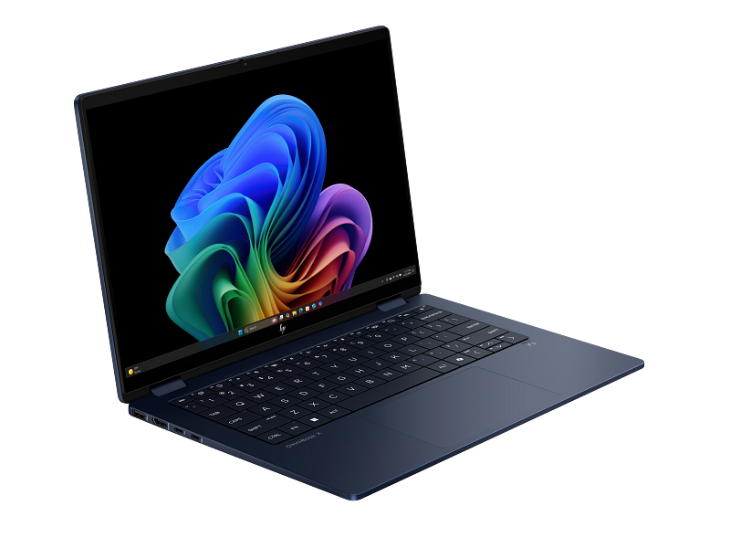 HP OMNIBOOK X FLIP 2-EM-1 (14-fm0013dx)Ecrã OLED 3K Touchscreen de 120Hz | Processador Intel® Core™ Ultra 5 | Áudio Premium Poly Studio