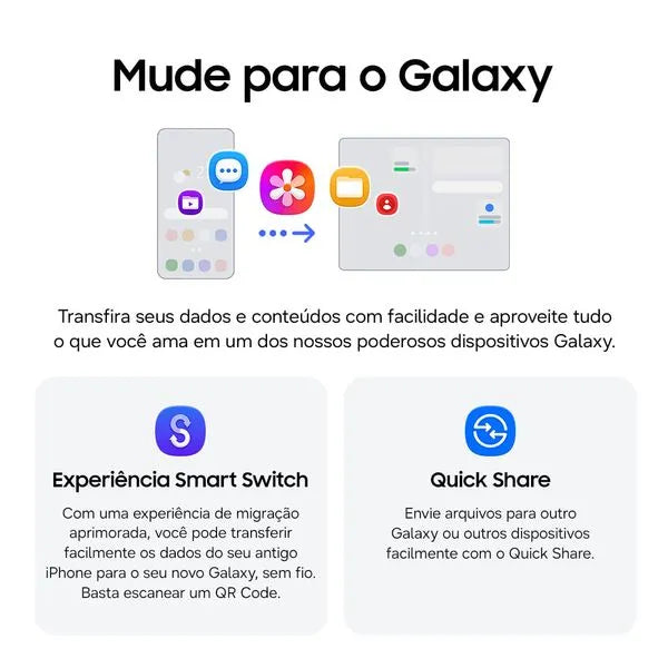 Smartphone dobrável Samsung Galaxy Z Fold8 Ultra 5G 12GB RAM 256GB Tela 8.0" Dynamic AMOLED 2X 120Hz Snapdragon 8 Elite Gen 5 Estrutura em Titânio