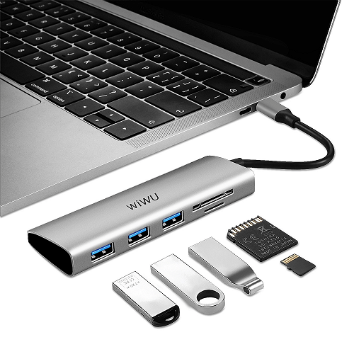 WIWU Alpha 532ST 5 In 1 Multi-Function USB-C Hub