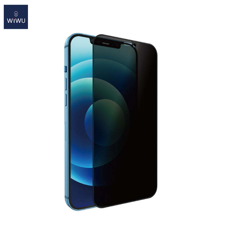🔒 WiWU Anti-Spy Tempered Glass – Película de Vidro Privativa para iPhone
