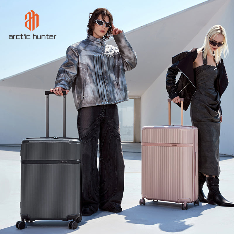 Conjunto de Malas de Viagem Arctic Hunter LGX001 EG Premium – 3 Peças (20”, 24” e 28”)