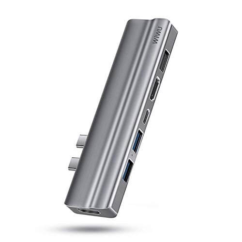 WiWU T9 8‐in‐1 USB-C Hub (Aluminum Alloy Case)