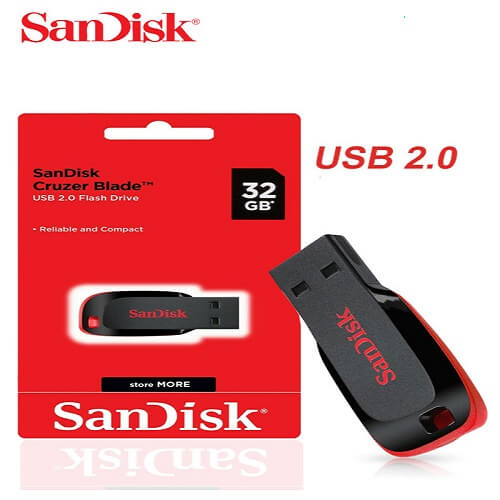 SanDisk Cruzer Blade 32GB USB Flash Drive