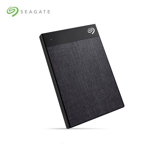 Seagate Ultra Touch HDD 1TB External Hard Drive - Black USB-C/USB 3.0