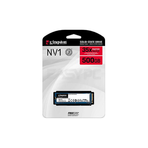 MEMÓRIA Kingston NV1 500GB M.2 2280 NVMe