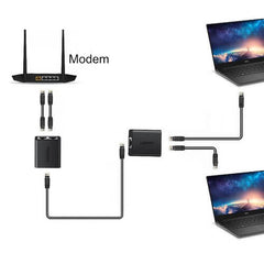 UGREEN 50923 CM210 Divisor RJ45 (Pacote com 2 unidades)