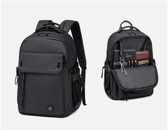 Mochila Arctic Hunter B00531 – Impermeável, com Compartimento para Laptop 15″-17″ e Porta USB