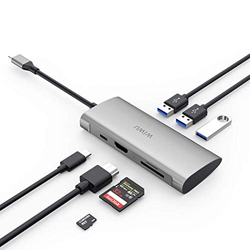 Adaptador Alpha 7 em 1 USB-C A731HP