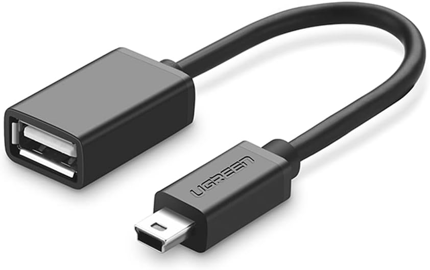 UGREEN Cabo USB 2.0 A-Macho para Mini-B – 1 Metro (10383)