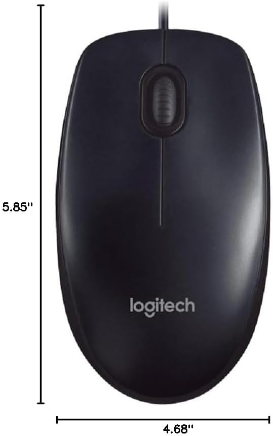 Logitech M90 Wired USB Optical Mouse