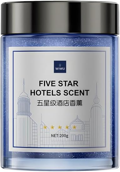 Ambientador Automotivo Bálsamo Sólido WiWU Premium Star (WI-AI004) | Aroma Exclusivo Hotel Hilton – Acabamento Premium em Alumínio
