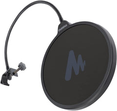 Filtro Pop para Microfone Maono PF150F com Tela Dupla de Nylon e Haste Flexível
