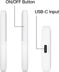 Huawei E5586-326 4G Mobile WiFi 5s com bateria de 1500 mAh