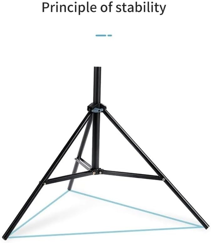 Tripé Profissional Jmary MT-75 | Altura de 2.10m – Cabeça Giratória Panorâmica e Carga até 5kg
