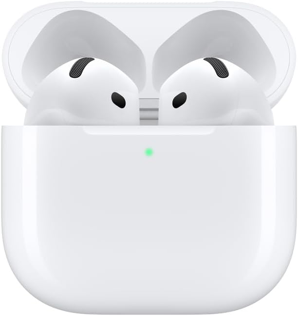 Apple AirPods 4 | Chip H2, Áudio Espacial e Estojo de Recarga USB-C