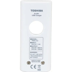 Carregador Toshiba USB para Pilhas AA/AAA TNHC-6GME2 com 2 Pilhas AA Inclusas