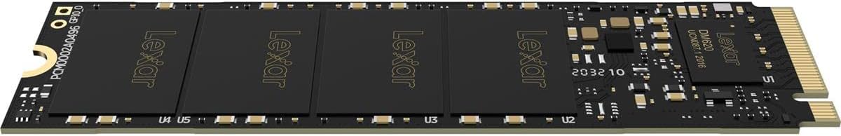 SSD Lexar NM620 1TB NVMe M.2 2280 (Leitura até 3500MB/s e Gravação até 3000MB/s)