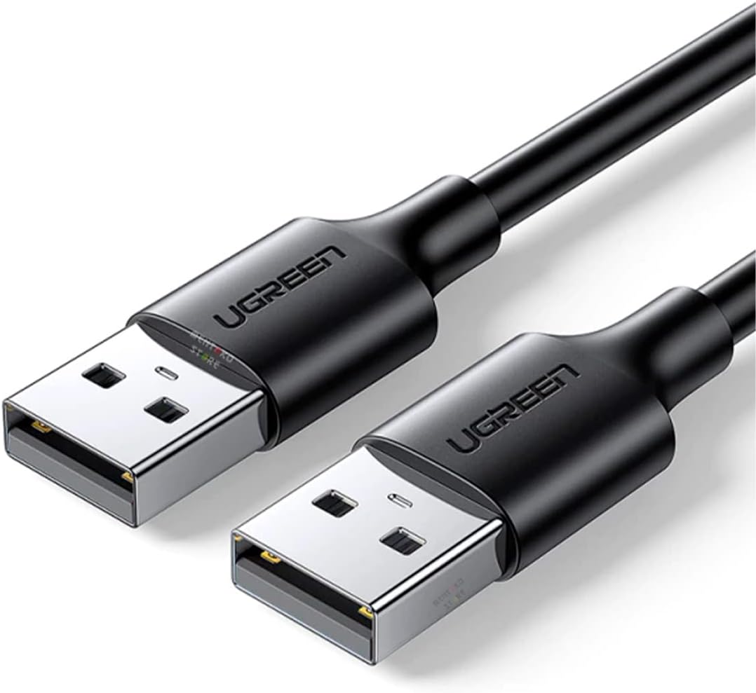 Cabo UGREEN USB 2.0 A Macho para A Macho – 1.5 Metros (Modelo 10310)