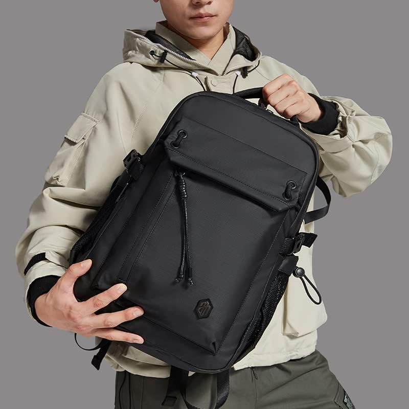 Mochila Arctic Hunter B00531 – Impermeável, com Compartimento para Laptop 15″-17″ e Porta USB