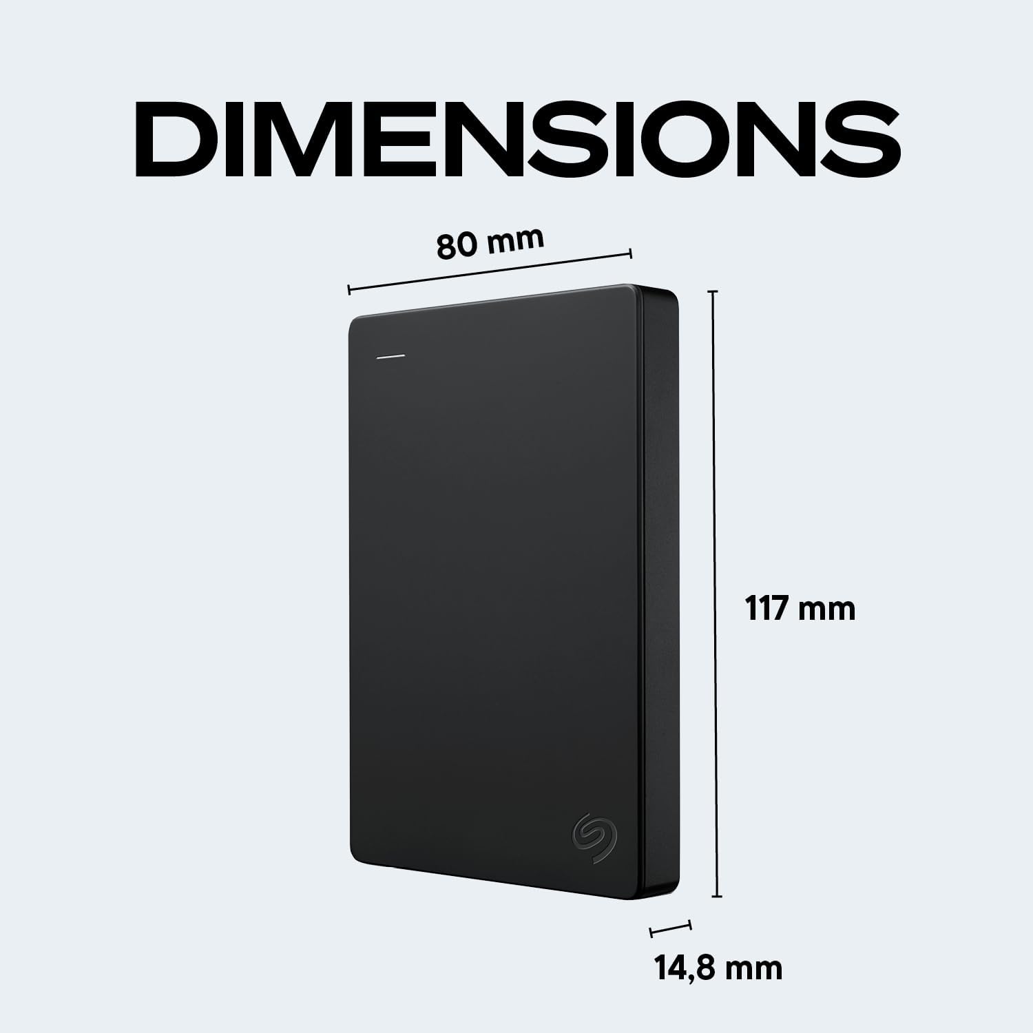 DISCO RÍGIDO EXTERNO SEAGATE 2 TB PORTÁTIL