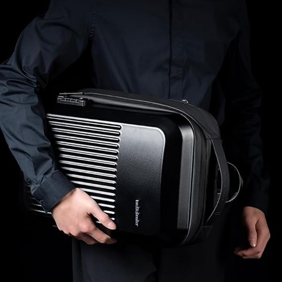 Arctic Hunter B00487 – Mochila Executiva Hard Shell Anti-Roubo e à Prova d'Água