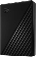 Disco Rígido Externo Portátil WD My Passport 5TB (Preto) | Capacidade Gigante, Interface USB 3.0, Fator de Forma de 2.5" com Encriptação de Hardware e Proteção por Palavra-passe