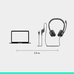 H390 USB Computer Headset