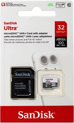 SanDisk Cartão de Memória Ultra 32GB Micro SD HC Classe 10 – SDSQUNB-032G-GN3MN