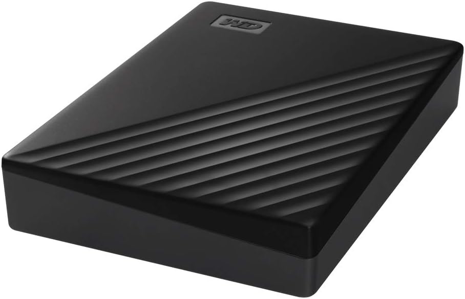 Disco Rígido Externo Portátil WD My Passport 5TB (Preto) | Capacidade Gigante, Interface USB 3.0, Fator de Forma de 2.5" com Encriptação de Hardware e Proteção por Palavra-passe