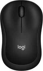 Rato Sem Fio Logitech M220 Silent Preto com Redução de Ruído de 90% Receptor Nano USB 1000 DPI