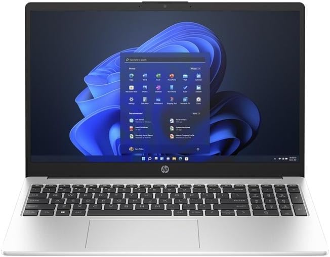 Portátil HP 250 G10 (Edição Prata) | Processador Intel® Core™ i3 de 13ª Geração, 8GB RAM, SSD Ultra-Rápido de 512GB, Ecrã de 15.6" Full HD, Teclado Retroiluminado e Windows 11 Pro