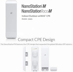 Ubiquiti NanoStation M5 – 5 GHz – Até 150 Mbps
