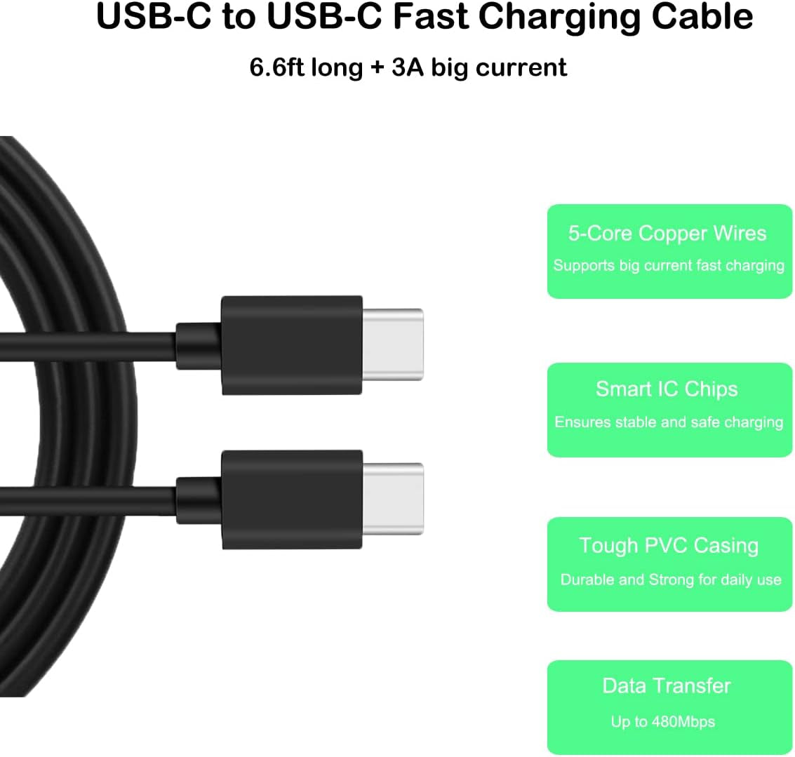 CARREGADOR SAMSUNG FAST CHARGING (25W) TYPE-C TO TYPE-C