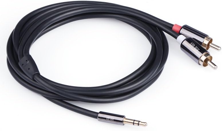 Cabo de Áudio UGREEN P2 (3,5mm) Macho para 2 RCA Macho – 2 Metros